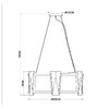 Миниатюра фото подвесная люстра arte lamp grato a4079lm-6cc | 220svet.ru