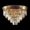 Миниатюра фото потолочная люстра lumion zaha 5257/8c латунь | 220svet.ru