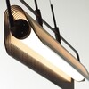 Миниатюра фото подвесной светодиодный светильник odeon light liner 5056/35la черный | 220svet.ru