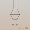 Миниатюра фото подвесной светильник via wireflow lineal pendant light 2 | 220svet.ru