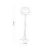 Миниатюра фото торшер tk lighting kalum 16225 | 220svet.ru