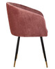 Миниатюра фото стул дизайнерский dobrin mary lm-7305-4564 бронзово-розовый | 220svet.ru