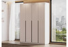 Миниатюра фото шкаф четырехстворчатый woodville даиго 1600 меланж 607879 | 220svet.ru