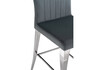 Миниатюра фото барный стул woodville joan dark grey / steel 15387 | 220svet.ru