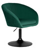 Миниатюра фото кресло дизайнерское dobrin edison black lm-8600_blackbase-11757 зеленый | 220svet.ru