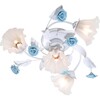 Миниатюра фото потолочная люстра lucia tucci fiori di rose 112.3.1 | 220svet.ru