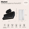 Миниатюра фото трековый светодиодный светильник maytoni track lamps tr015-2-20w3k-b | 220svet.ru