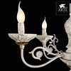 Миниатюра фото подвесная люстра arte lamp faina a5326lm-5wg | 220svet.ru