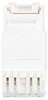 Миниатюра фото коннектор эра офис 18-8002-01 rj45 cat6 utp keystone цвет белый б0063290 | 220svet.ru