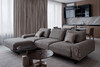 Миниатюра фото стол журнальный стекло рельефное тонированное garda decor 57el-10853 | 220svet.ru