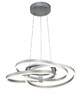 Миниатюра фото подвесной светодиодный светильник indigo pleiade 14002/3p silver v000002l | 220svet.ru