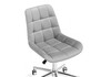 Миниатюра фото офисное кресло woodville честер светло-серый / хром 583973 | 220svet.ru