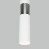 Миниатюра фото подвесной светильник eurosvet 50097/1 белый/хром | 220svet.ru