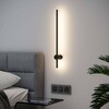 Миниатюра фото настенный светодиодный светильник elektrostandard cane mrl led 1115 черный a058236 | 220svet.ru