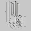 Миниатюра фото соединитель угловой внутренний накладной maytoni levity tra184icl-11b | 220svet.ru