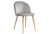 Миниатюра фото стул aldo grey / wood | 220svet.ru