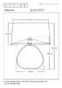 Миниатюра фото настольная лампа lucide maduka 10550/81/43 | 220svet.ru