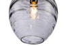 Миниатюра фото подвесной светильник indigo oasi 11005/1p smoke v000100 | 220svet.ru