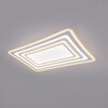 Миниатюра фото потолочный светодиодный светильник eurosvet salient 90155/4 белый | 220svet.ru