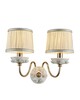 Миниатюра фото бра lumien hall эрин 1030/2w-gd-wt | 220svet.ru