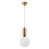 Миниатюра фото подвесной светильник arte lamp bolla-sola a3315sp-1pb | 220svet.ru