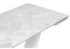 Миниатюра фото стол стеклянный woodville конор 140(200)х80х73 ультра белый / белый 517338 | 220svet.ru