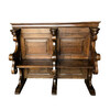 Миниатюра фото церковная скамья 19 век франция roomers antique aw-fc bench | 220svet.ru