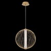 Миниатюра фото подвесной светильник crystal lux sync sp18w led gold | 220svet.ru