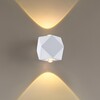 Миниатюра фото уличный настенный светодиодный светильник odeon light diamanta 4219/4wl | 220svet.ru