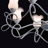 Миниатюра фото подвесная люстра mw-light эллегия 303010808 | 220svet.ru