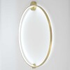 Миниатюра фото бра crystal lux real ap35w led brass | 220svet.ru