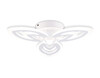 Миниатюра фото потолочная светодиодная люстра с пультом ду ambrella light acrylica fa4545 | 220svet.ru