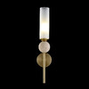 Миниатюра фото бра crystal lux simply ap1.1 brass | 220svet.ru