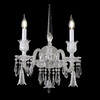 Миниатюра фото бра crystal lux versailles ap2 chrome | 220svet.ru