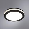 Миниатюра фото встраиваемый светодиодный светильник arte lamp tabit a8430pl-1bk | 220svet.ru