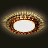 Миниатюра фото встраиваемый светильник с подсветкой imex il.0028.1618 | 220svet.ru