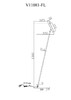 Миниатюра фото торшер moderli harmo v11081-fl | 220svet.ru