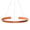 Миниатюра фото подвесной светодиодный светильник loft it ring 10025/600 orange | 220svet.ru