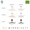 Миниатюра фото люстра-вентилятор mantra slim fan mini 9009 | 220svet.ru