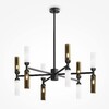 Миниатюра фото потолочная люстра на штанге maytoni memory mod177pl-12g | 220svet.ru