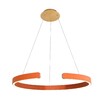 Миниатюра фото подвесной светодиодный светильник loft it ring 10025/600 orange | 220svet.ru