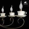 Миниатюра фото подвесная люстра arte lamp teapot a6380lm-8ab | 220svet.ru