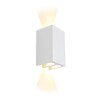 Миниатюра фото настенный светодиодный светильник iledex double zd8160-12w wh | 220svet.ru