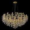Миниатюра фото подвесная люстра crystal lux eden sp10 gold | 220svet.ru