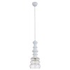 Миниатюра фото подвесной светильник crystal lux bell sp1 white | 220svet.ru