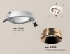 Миниатюра фото комплект встраиваемого светильника ambrella light techno spot xc (c7651, n7035) xc7651025 | 220svet.ru