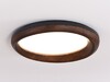 Миниатюра фото потолочный светодиодный светильник inodesign runis black 44.8014 | 220svet.ru
