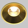 Миниатюра фото встраиваемый точечный светодиодный светильник maytoni round dl058-7w3k-bs | 220svet.ru