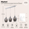 Миниатюра фото подвесной светильник maytoni blues mod033-pl-03-n | 220svet.ru