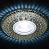 Миниатюра фото встраиваемый светодиодный светильник ambrella light led s333 bk/cld | 220svet.ru